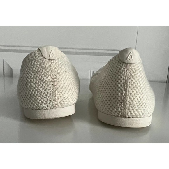 Allbirds Tree Breezers Point - Natural White - Women's Size 6.5 - Picture 5 of 8